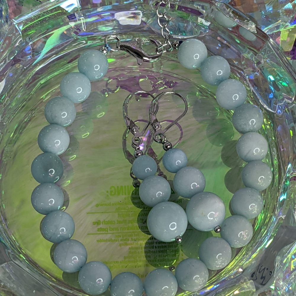 Bracelet and earring
